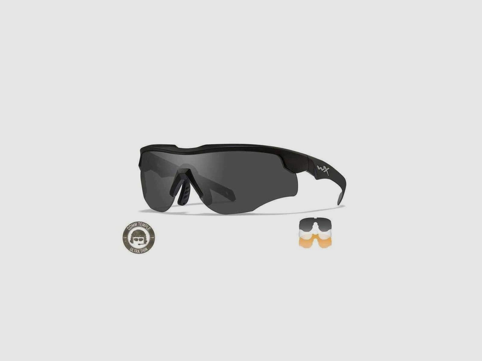 WILEY X Schiess- & Schutzbrille Rogue Comm black, Bild 1 von 6