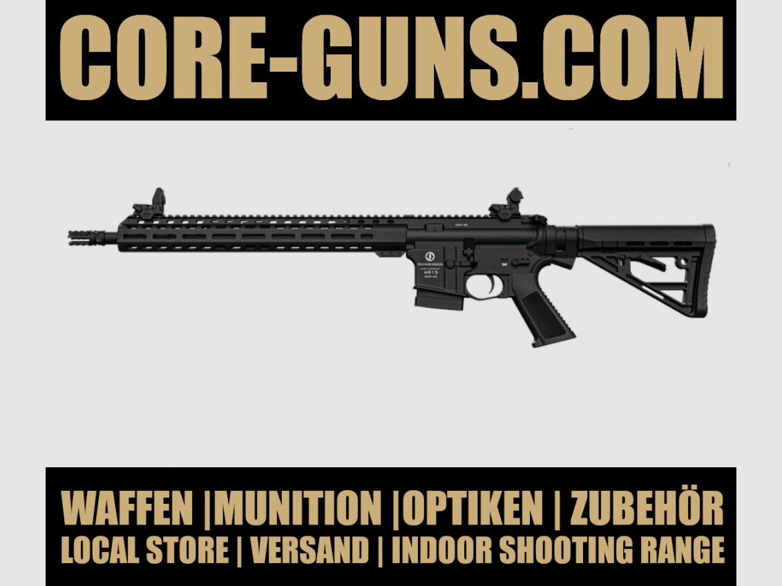 Schmeisser M5FL AR15 223Rem carabine semi-automatique 16,75" de longueur de canon Fabriqué en Allemagne - le classique dans le domaine allemand de l'AR15