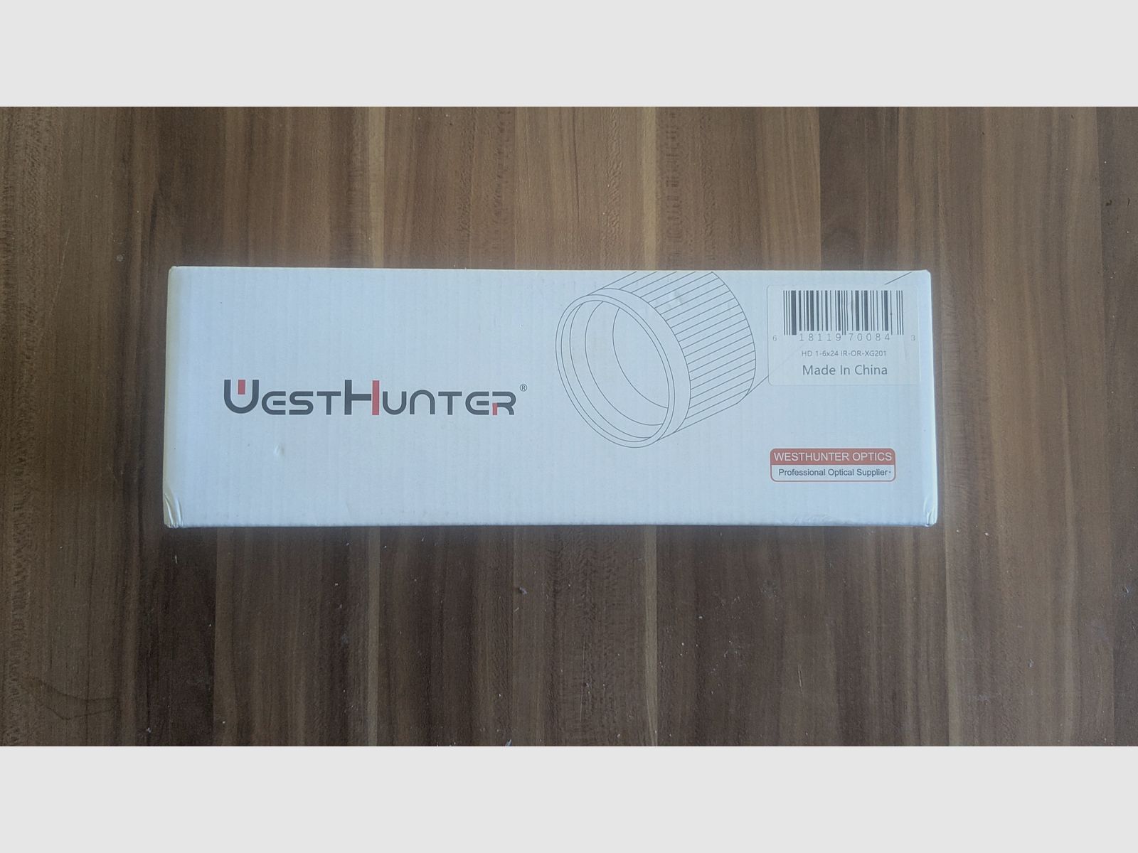 West Hunter Optik HD 1-6x24 IR SFP Zielfernrohr 
