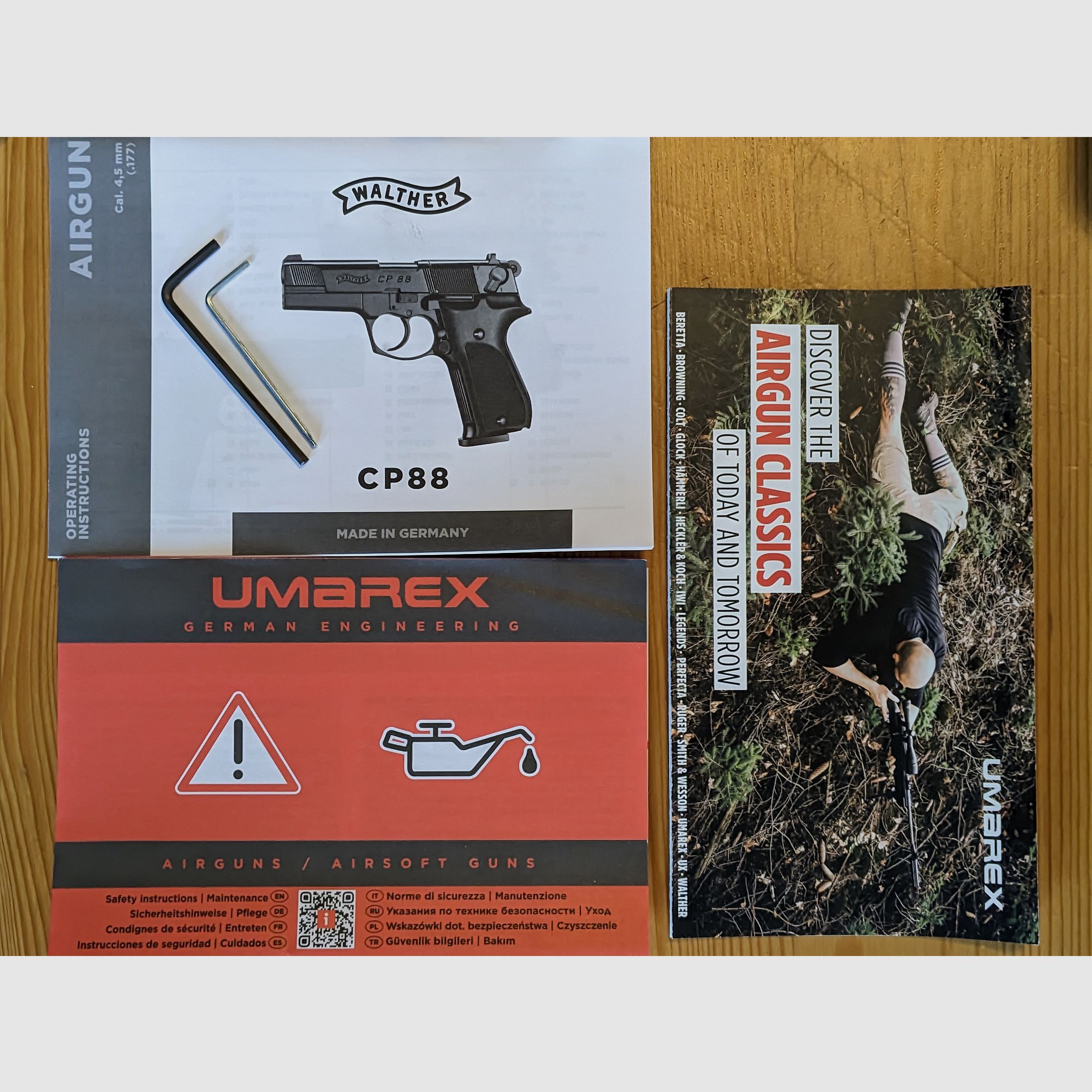 Walther CP88 Competition, vernickelt. Inkl. viel Zubehör!