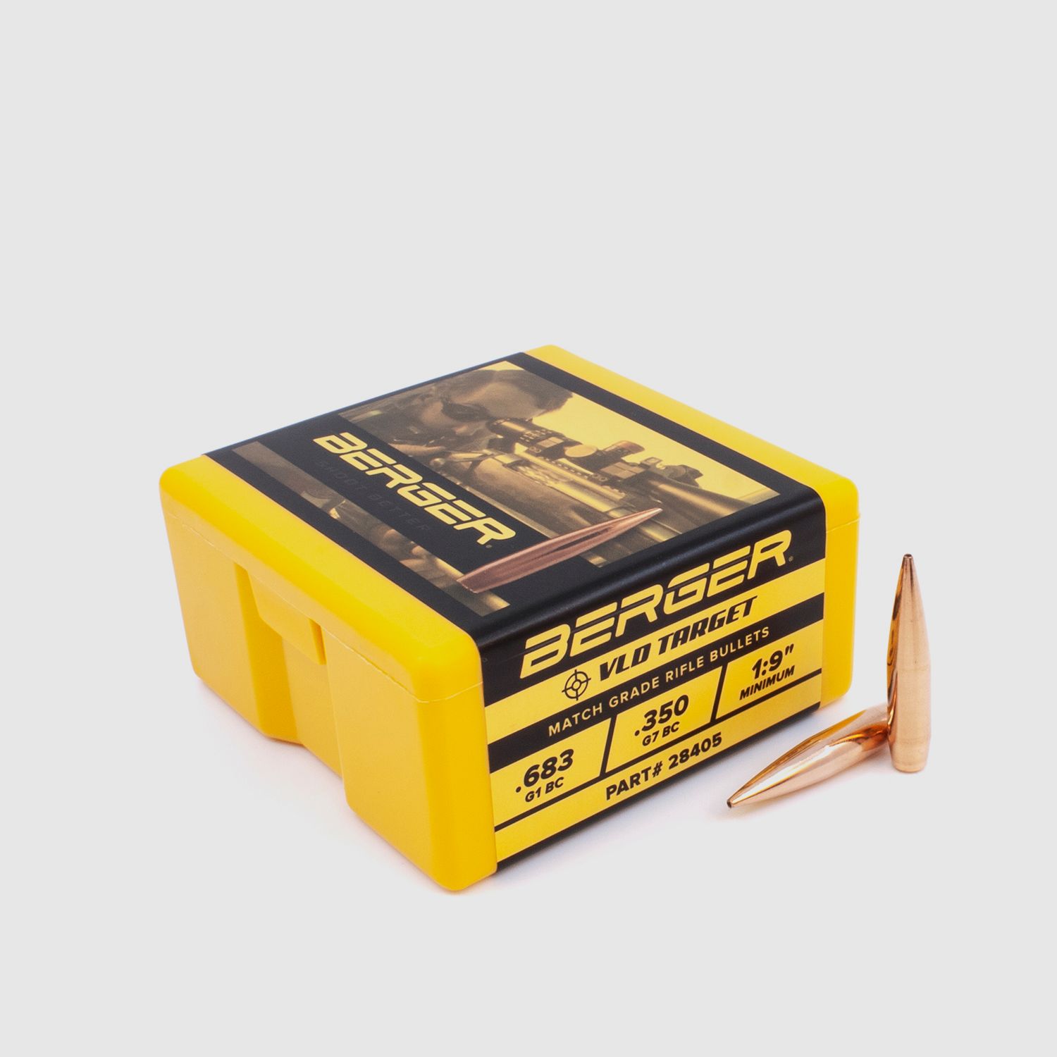 Berger Geschoss 7mm/.284 VLD Target 180GR 100 Stück