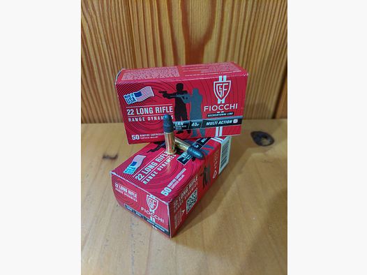 FIOCCHI MULTI ACTION MUNITIONEN Kal. 22 LR