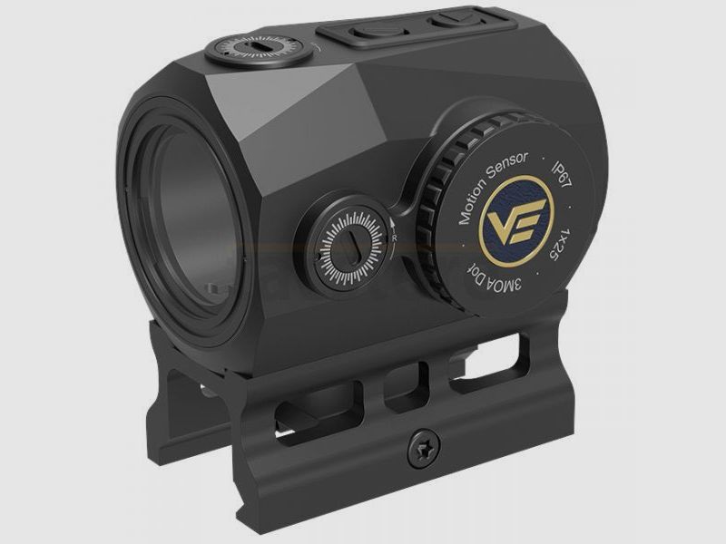 Vector Optics Scrapper 1x25 Mini Enclosed Red Dot Sight - Black, image 3 of 8