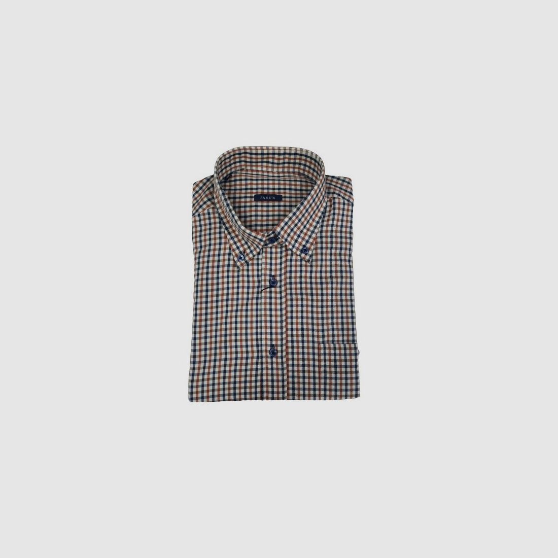 Camicia da uomo in flanella a quadri