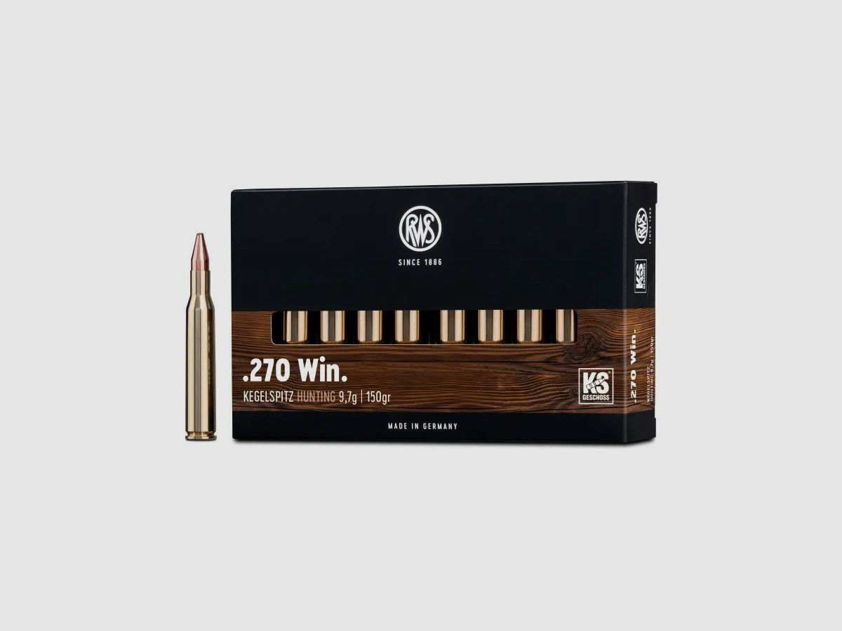 RWS KS Munition Kal.270WIN 150gr, Bild 1 von 3