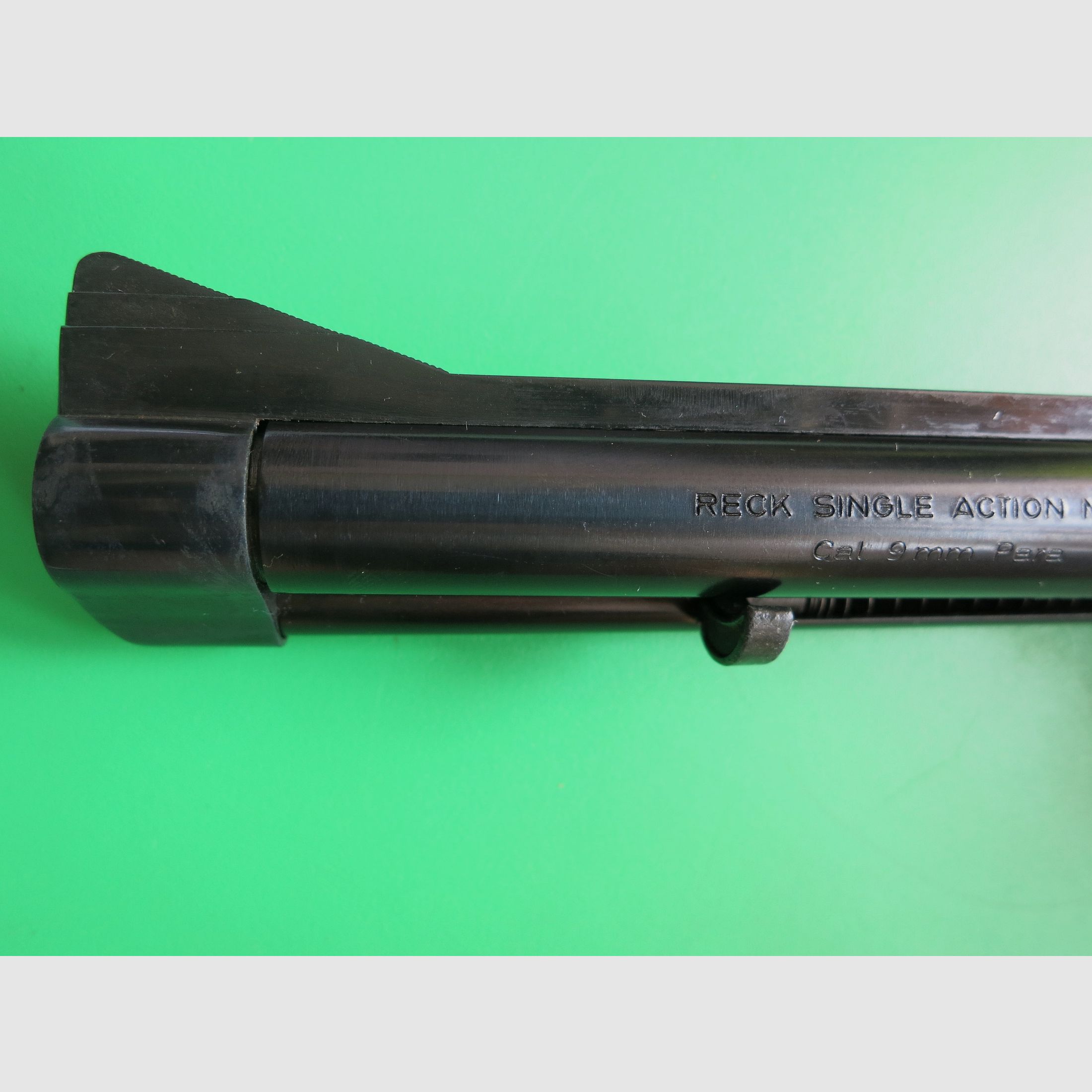 Revolver Reck Modell R18, 9 mm Luger -Sammlerwaffe- super selten    #49