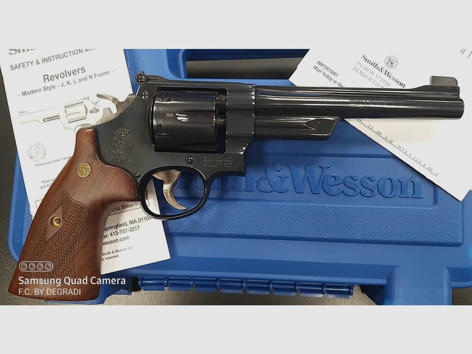 SMITH & WESSON MODEL 27-9 KALIBER 357 MAGNUM, Bild 3 von 4