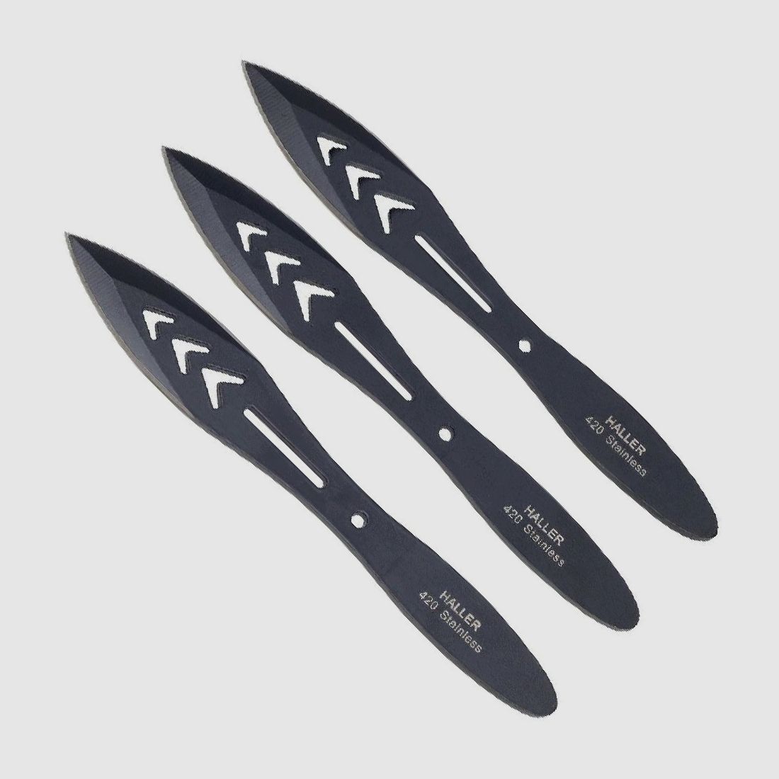 Set de mesure de lancer noir avec étui en nylon