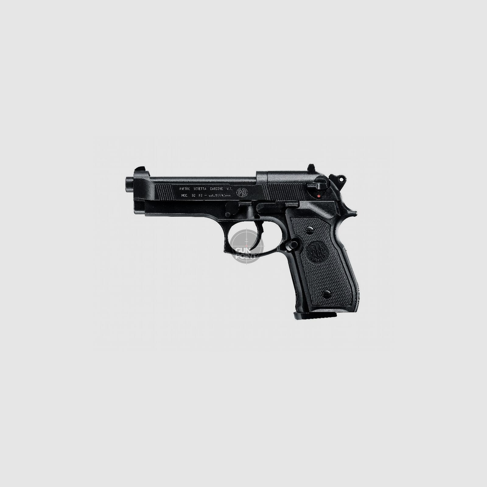 Luftpistole - Beretta M 92 FS brniert Diabolo Co2-System - Kal. 4,5 mm