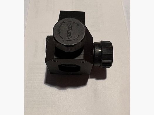 Walther Matchdiopter, czarny do LG / KK