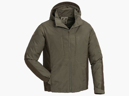Pinewood Tiveden TC Jacke Dunkeloliv/Wildlederbraun S