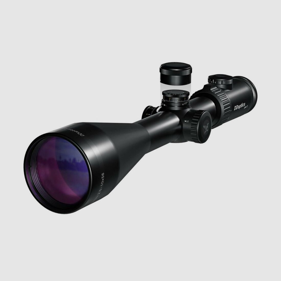 DDoptics Nachtfalke V4 2,5-10x56 NFX IFiber