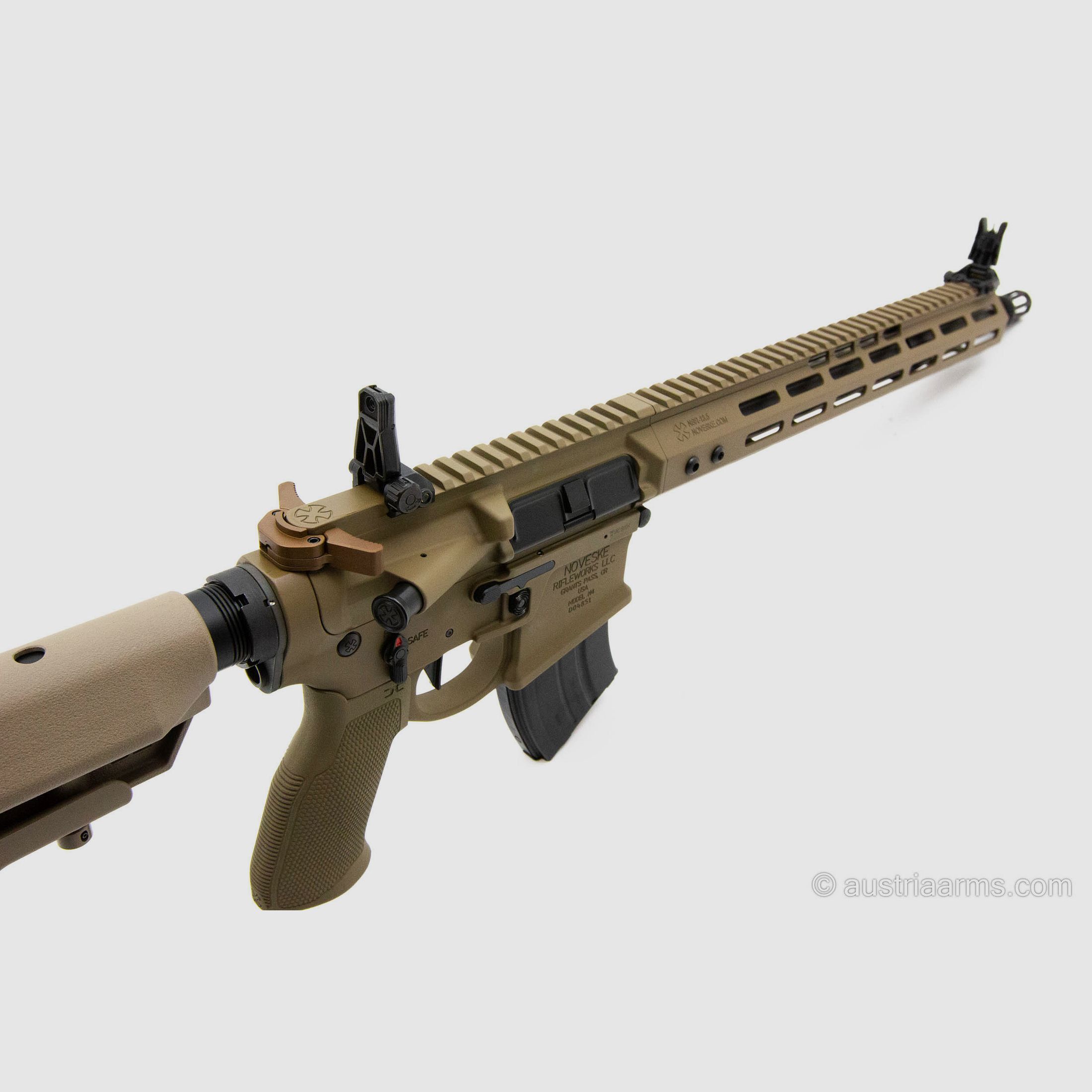 Noveske N4 Afghan 14.5”, Neuwaffe, 6mm ARC DDF FDE, Bild 3 von 5