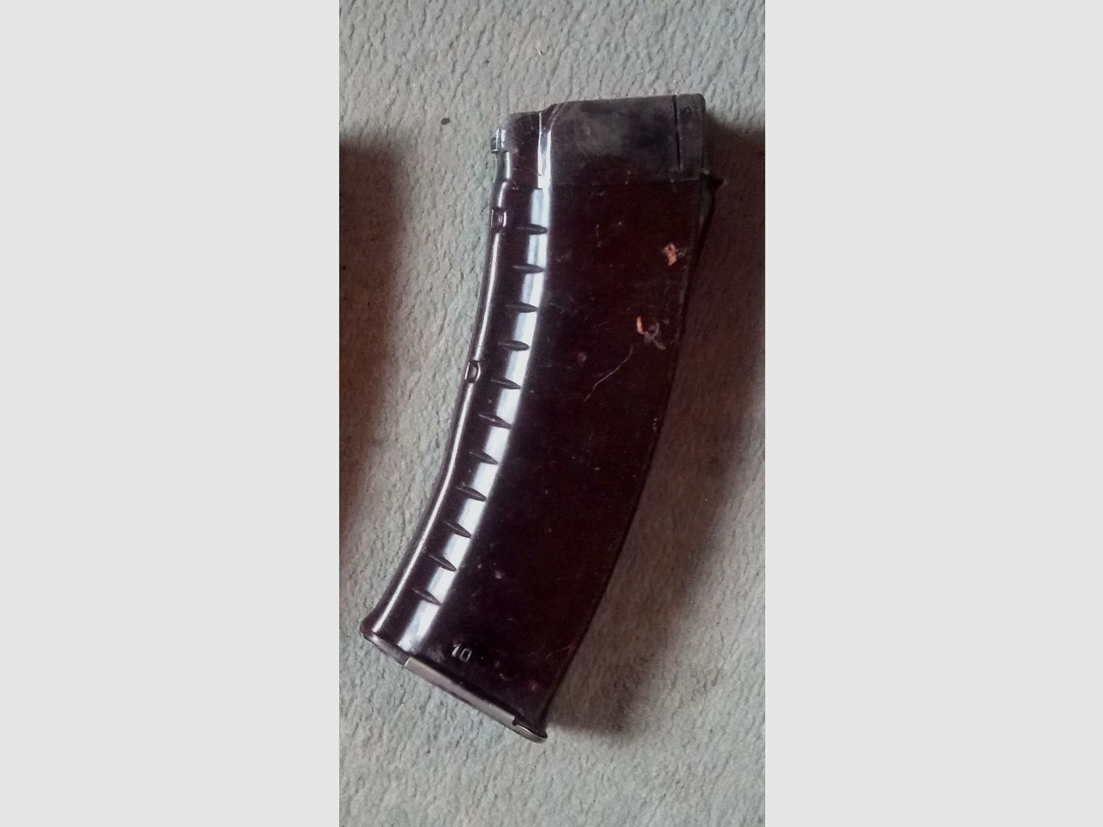 Original Russisches AK74 Tula Plum Deko Magazin (unbrauchbar/deaktiviert) // CCCP / Yunker