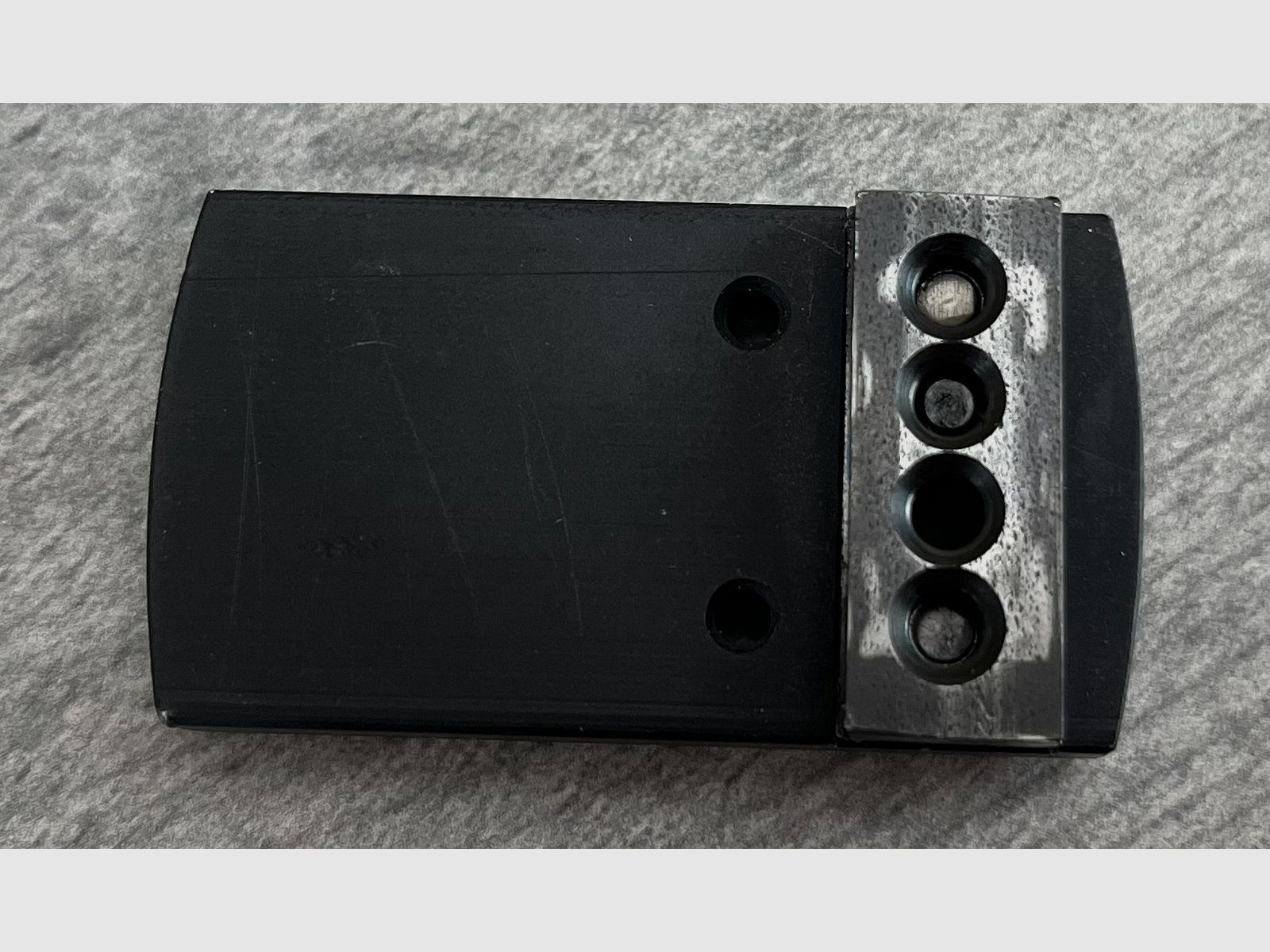 Exhibitor Docter-Sight adapter plate for notch prism with lateral insertion / U202510