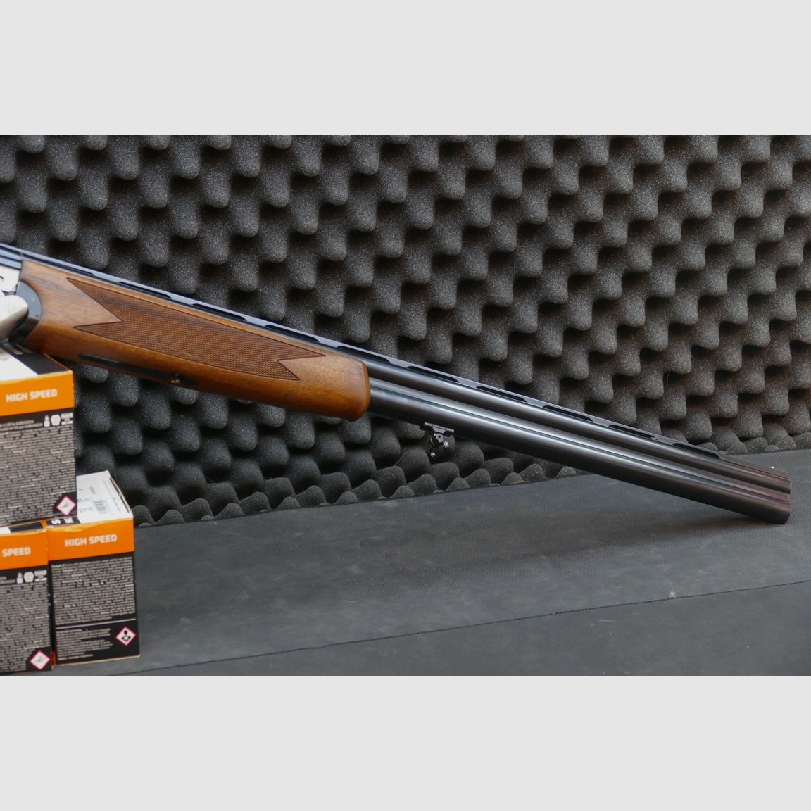 Bockdoppelflinte Sauer-Franchi – Favorit – 12/70 – verstärkter Beschuss (256)