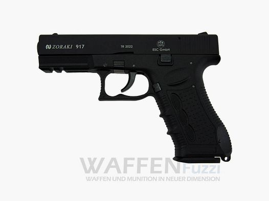 Zoraki 917 Schwarz Schreckschusswaffe Kaliber 9mm PAK