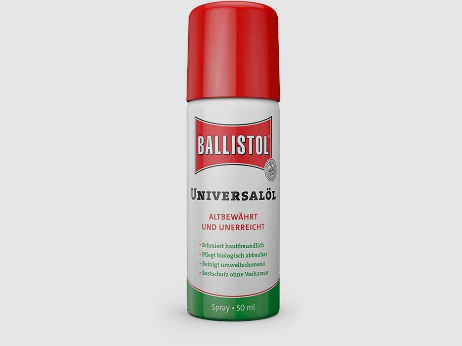 Spray per armi Ballistol 50ml accessorio per la pulizia delle armi