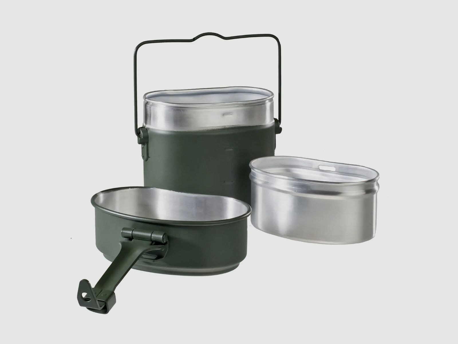 Bundeswehr Original Bundeswehr Original BW Kochgeschirr 3-tlg gebraucht