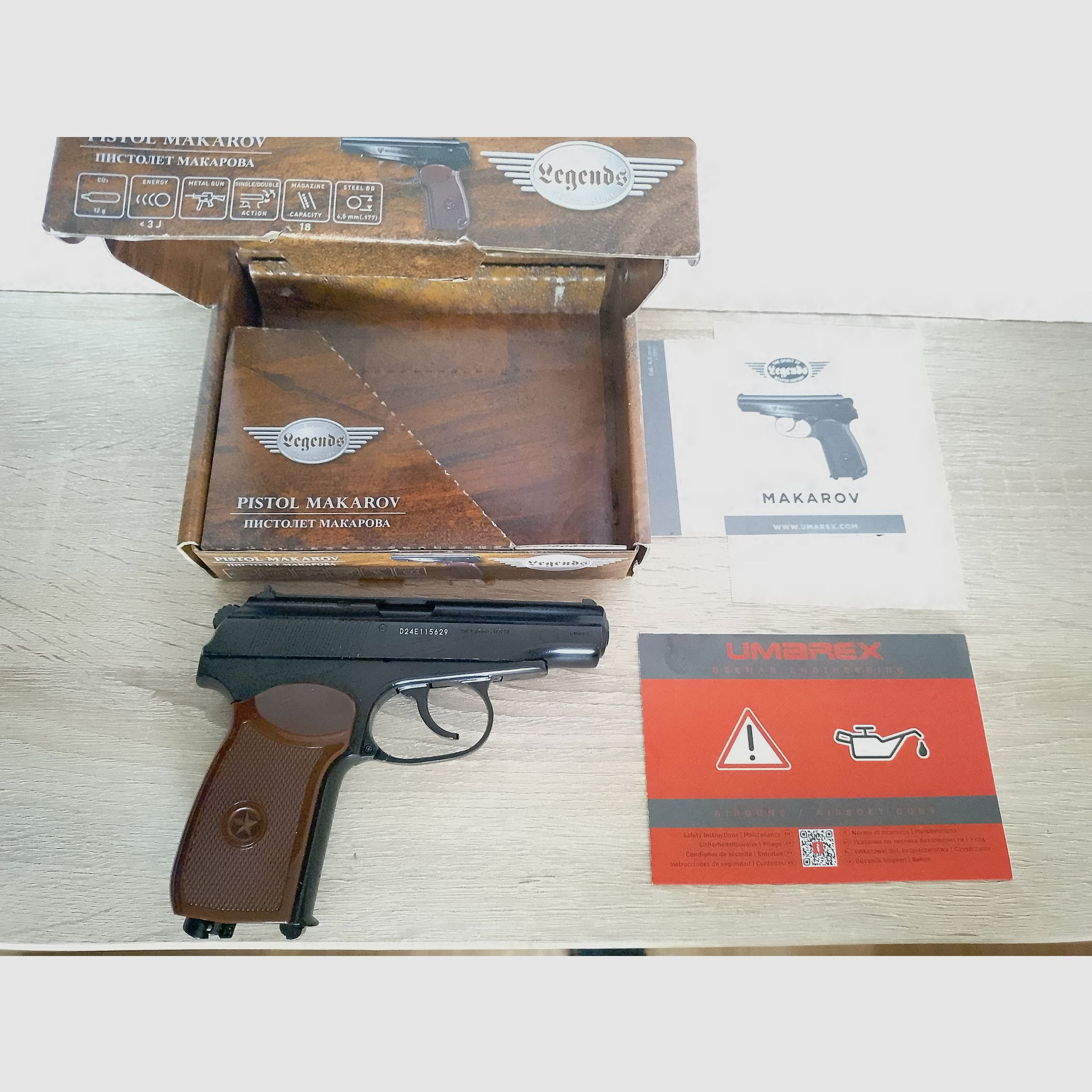 Makarov  CO 2  Pistole
