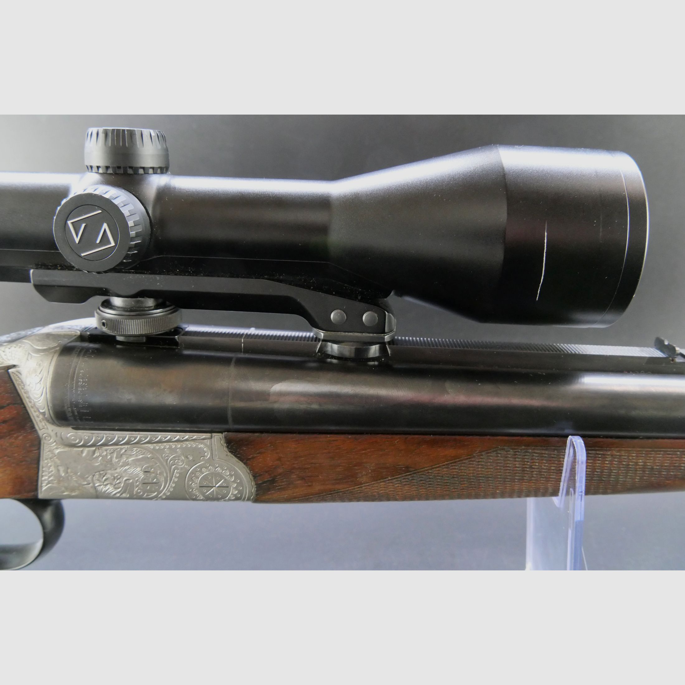 Krieghoff Trumpf - Standarddrilling mit separaten Kugelspanner 7x65R; 12/70 + Einstecklauf