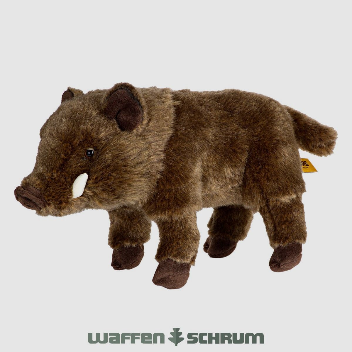 AKAH Plüschtier Wildschwein 30cm stehend