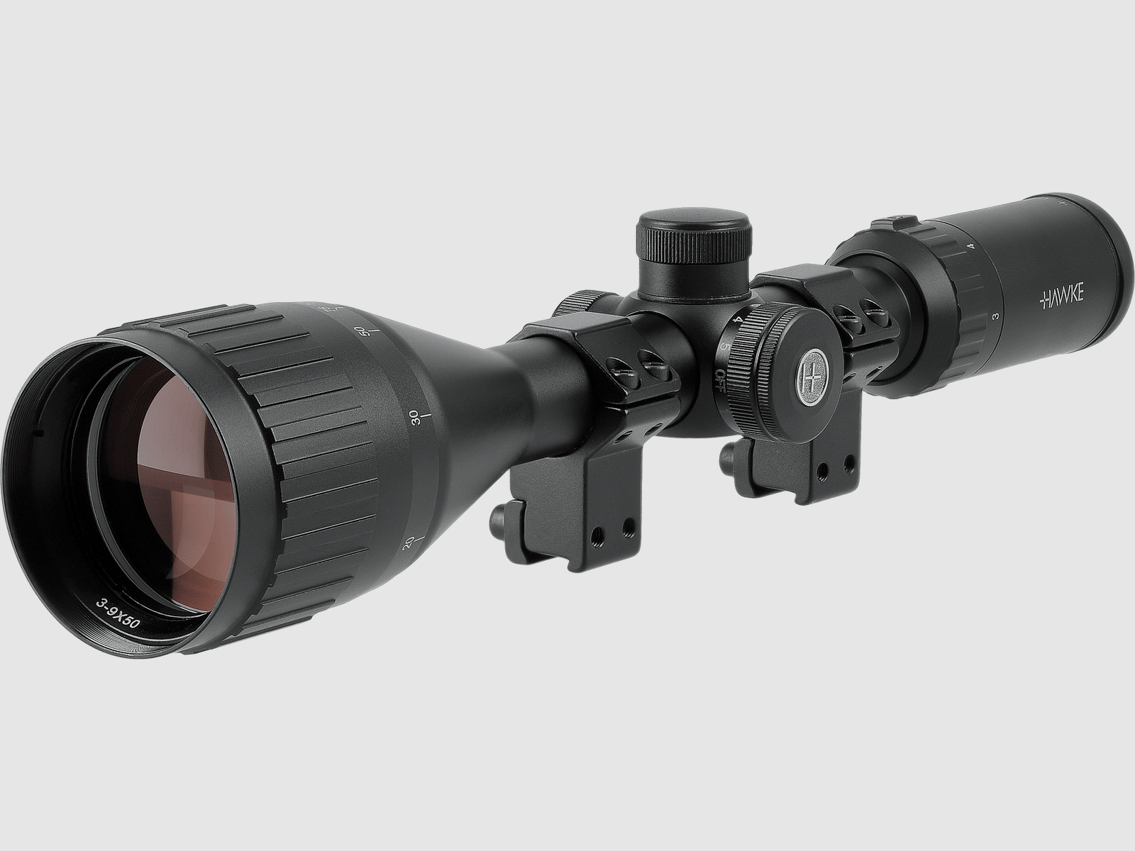 Hawke Fast Mount IR 3-9x50 AO IR (Mil Dot)