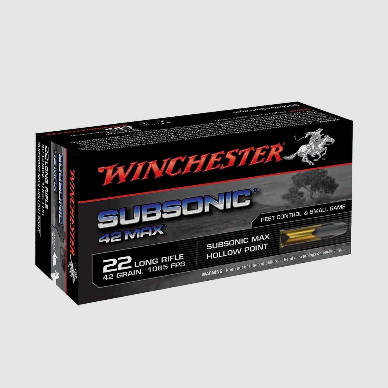 Winchester Subsonic 42 Max Cal. .22 lfb - 50 pcs