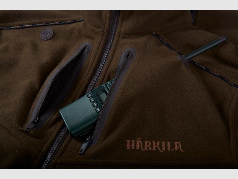 Härkila Lynx Reversible Wende-Fleecejacke
