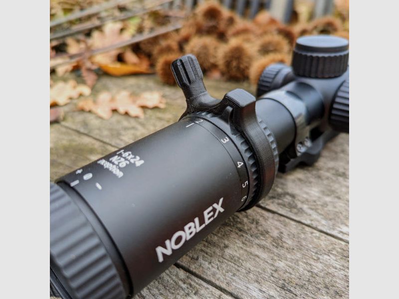 Pour Noblex NZ6 : levier de réglage rapide pour le réglage de l'agrandissement