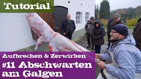 #11 Abschwarten am Galgen - Schwarzwild - Lehrgang Aufbrechen & Zerwirken