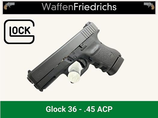 GLOCK 36 | SLIM w kalibrze "Big Bore" - Broń Friedrichs