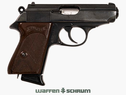 Walther PPK 7,65mm Browning, 2e magazijn LL: 83 mm