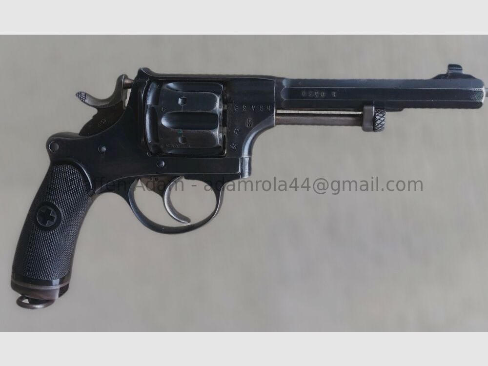 W+F Bern Revolver 1882 Schweizer Armee