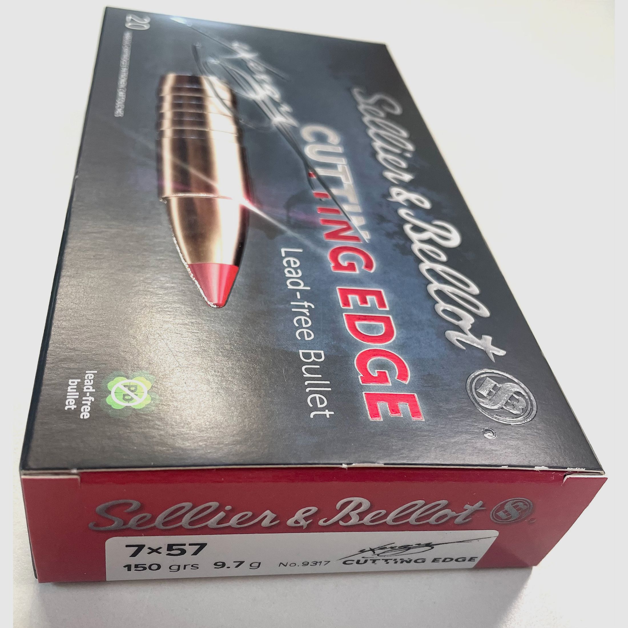 Sellier & Bellot 2019736 7x57 exergy EDGE 9.7g 150grs. 20pcs.