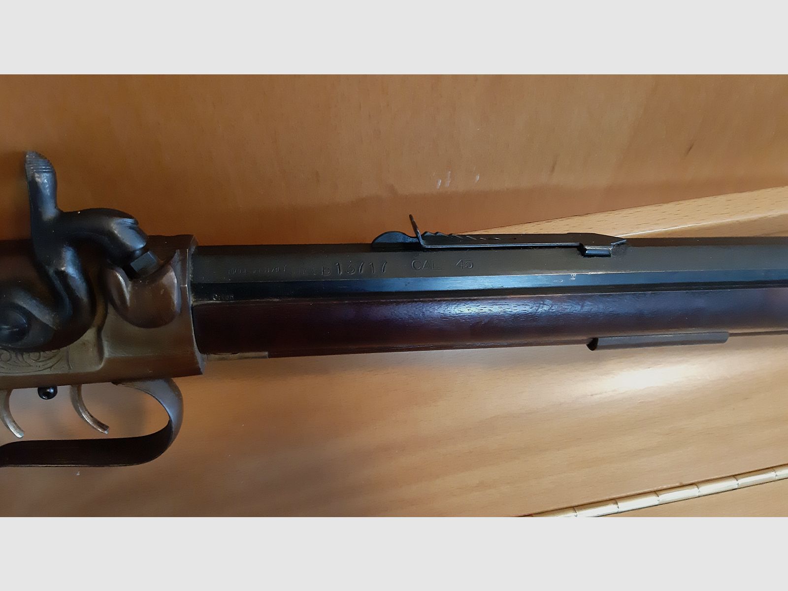 Berdan Rifle Cal. 45 Muzzleloader Percussion - Orion - PR Pierino Ruschetta