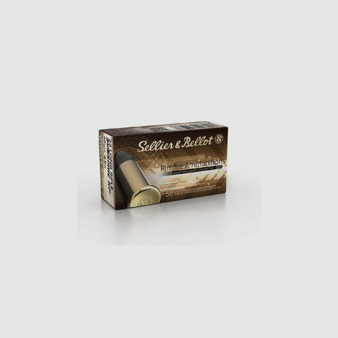 SELlIER&BELLOT Unterschall-Randfeuermunition Kal. .22 LR (50 Stück)