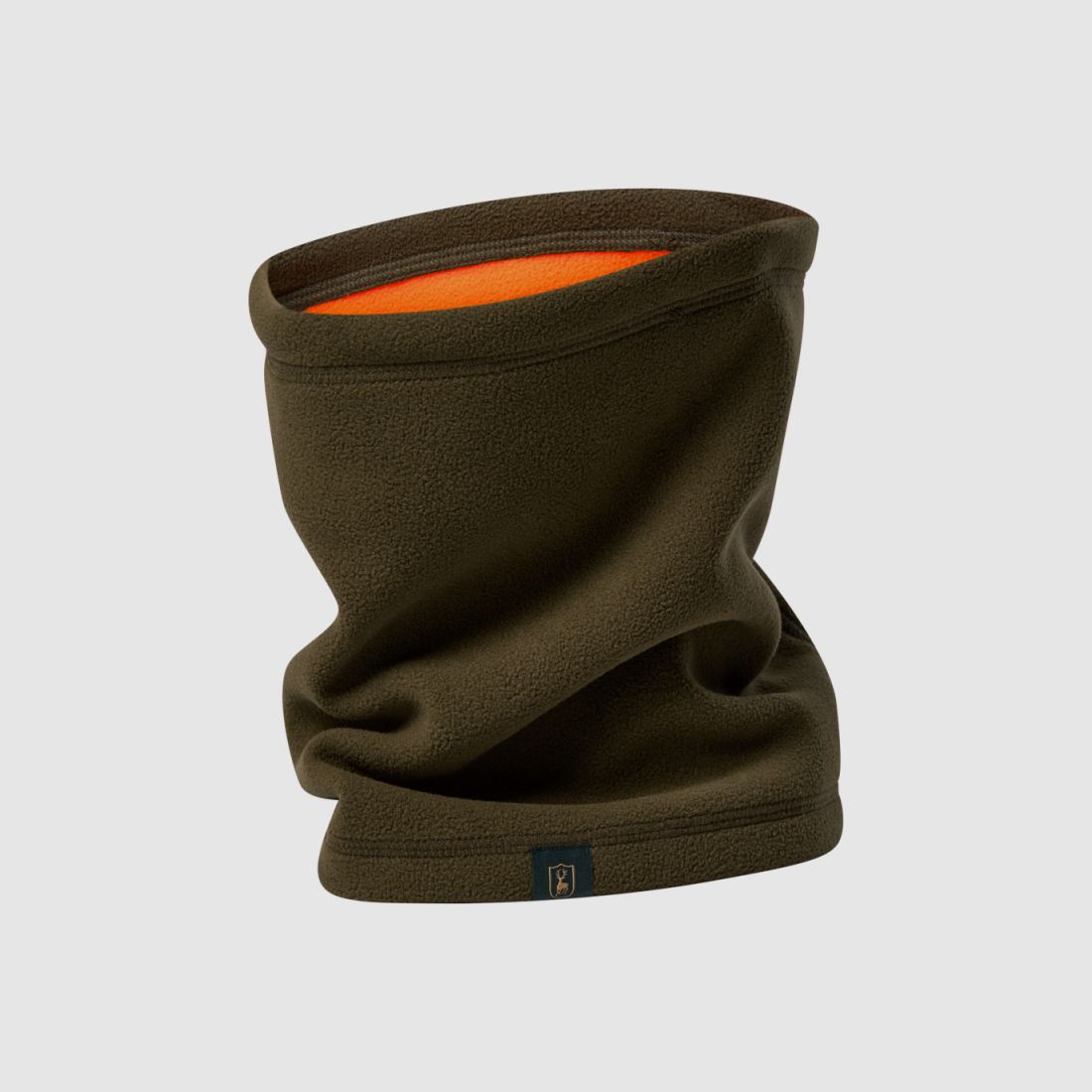 DEERHUNTER FLEECE NECK GAITER TARMAC GREEN, image 1 of 4
