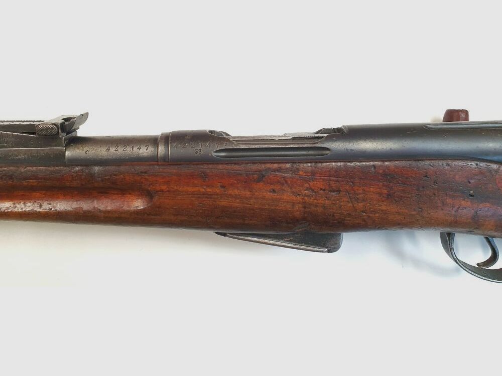 Fabryka broni Bern karabina powtarzalna Gewehr IG1911 kaliber 7,5x55 szwajcarski całkowicie zgodny z numerami