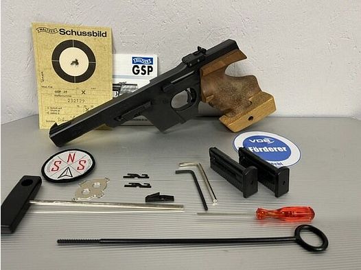 Walther Walther GSP, neuwertig