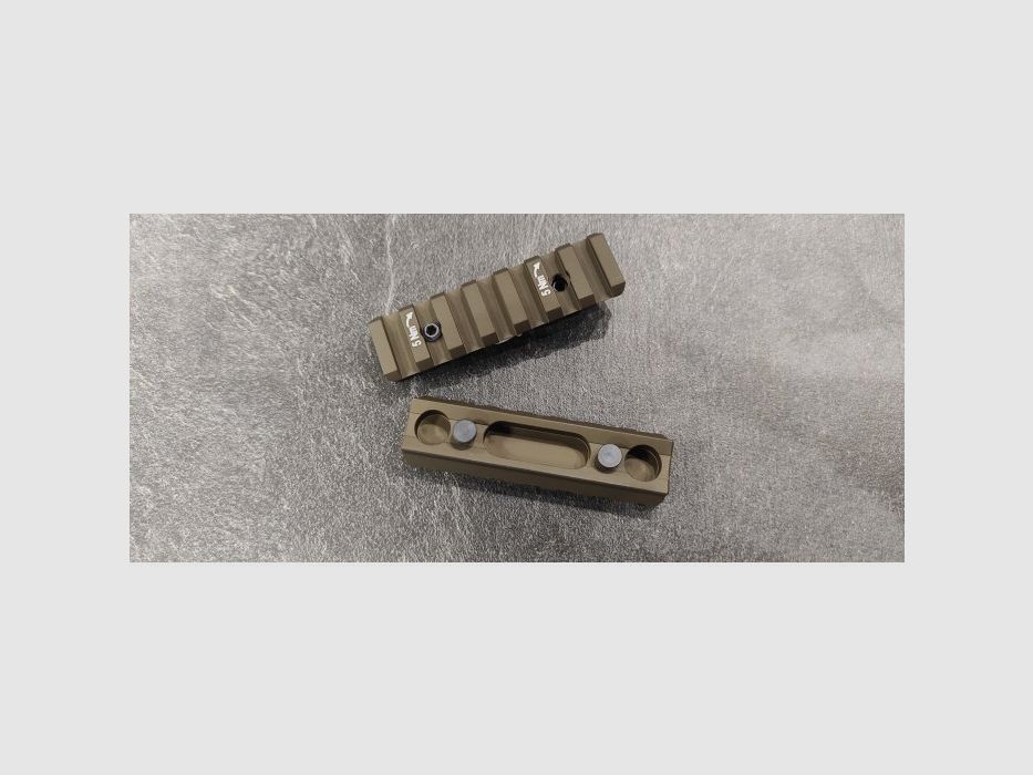 HECKLER KOCH – riel HKey / Picatinny 54 mm – RAL, imagen 1 de 2