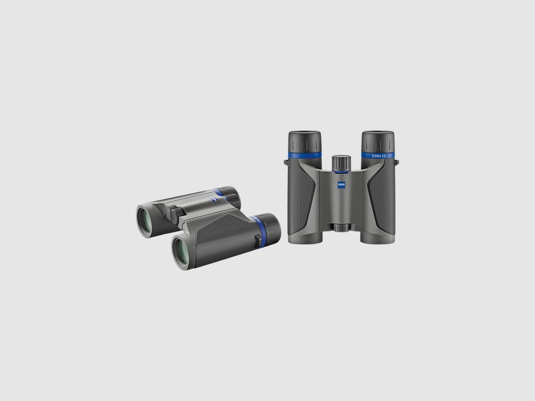 Zeiss Fernglas Terra ED Pocket 8 x 25 Grau Schwarz