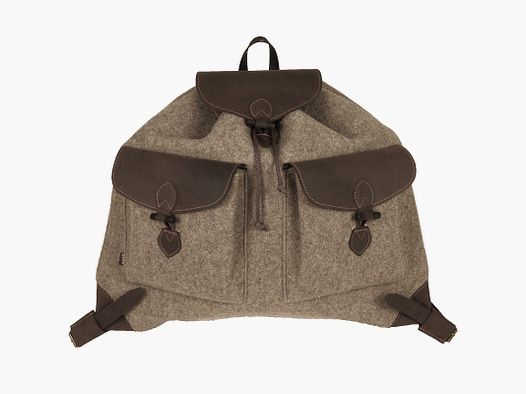 Wollfilz Rucksack lautlos