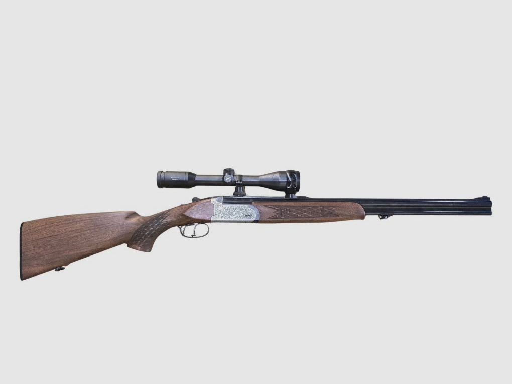 used ZOLI Mod. Bavaria with mounted KAHLES Helia 6x42L reticle 4A, condition: Very good - cal. 20/76, image 1 of 6