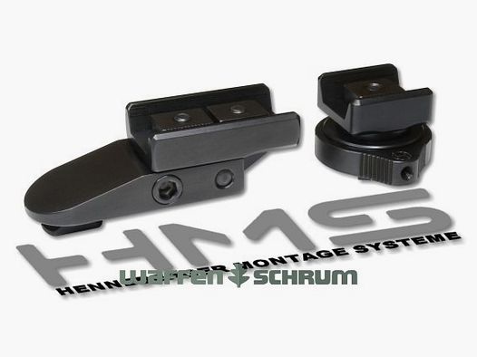 Henneberger swivel mount S101 for riflescopes with Swarovski rail