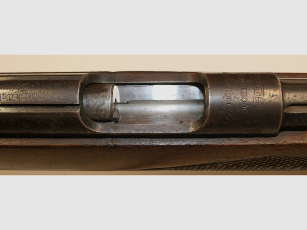 Waffenfabrik Walther Zella-Mehlis Thüringen Walther Sportmodell Meisterbüchse