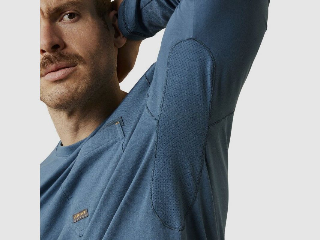 Ariat Herren Langarmshirt Rebar® Workman Logo