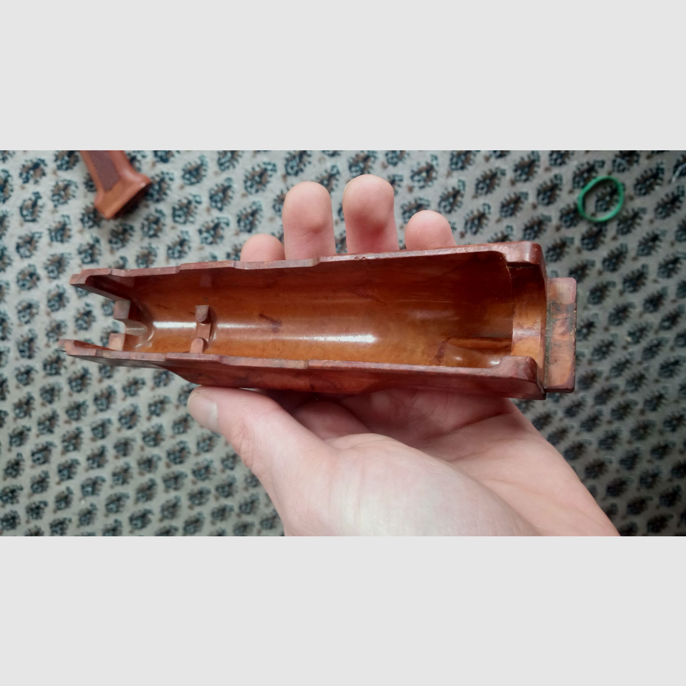 Shagadelic! Vintage Handschutz Baby / lower AK74 Tantal Bakelit Handschutz und Griff / Optional upper DDR Plaste AKM oder Izhmash AK-74M Handschutz