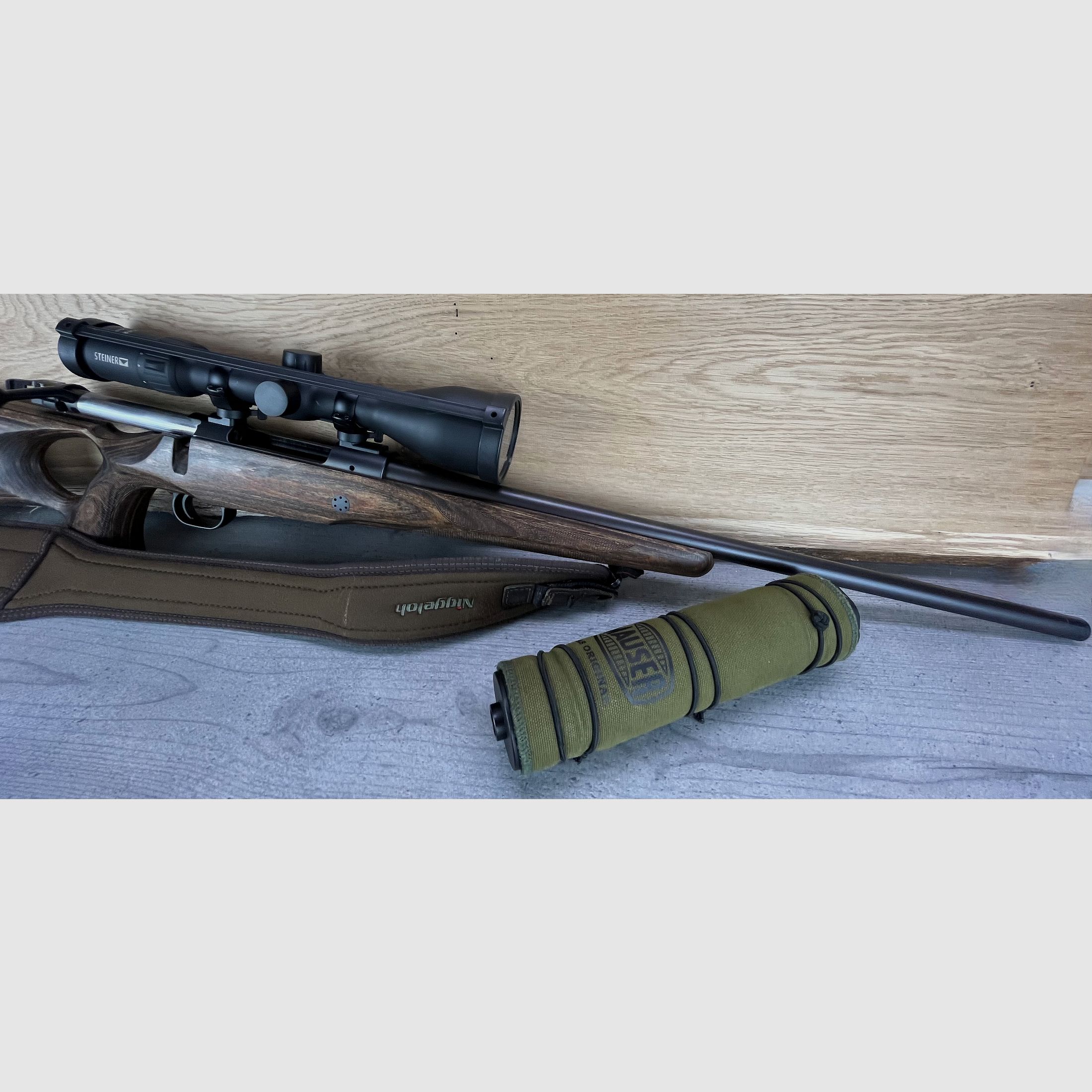Mauser M12 "Max" Kal.: 308Win + A-TEC Mauser Schalldämpfer + Steiner Ranger 4 3-12x56