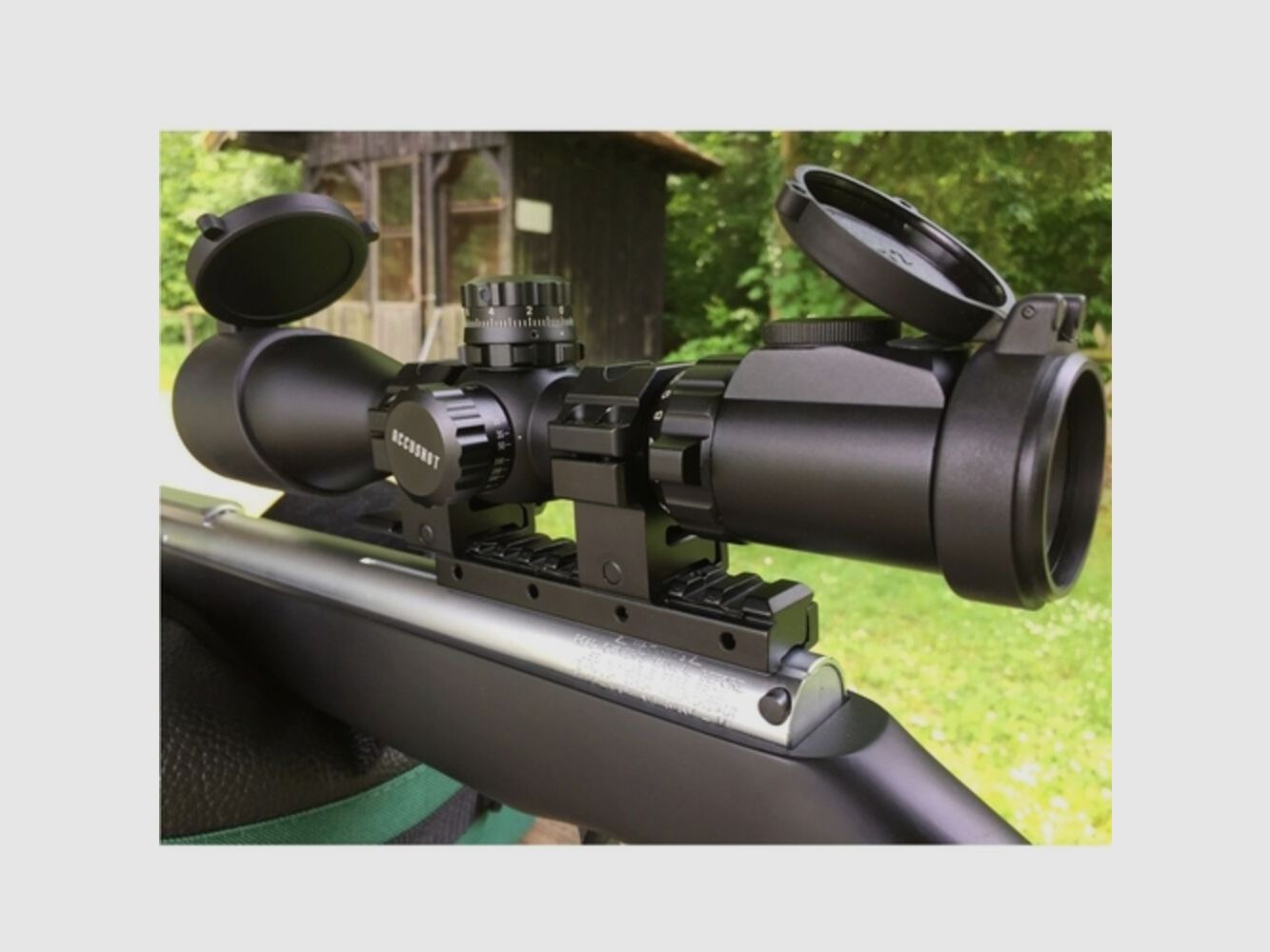 UTG Accushot Compact 3-12x44 Illuminated Scope
